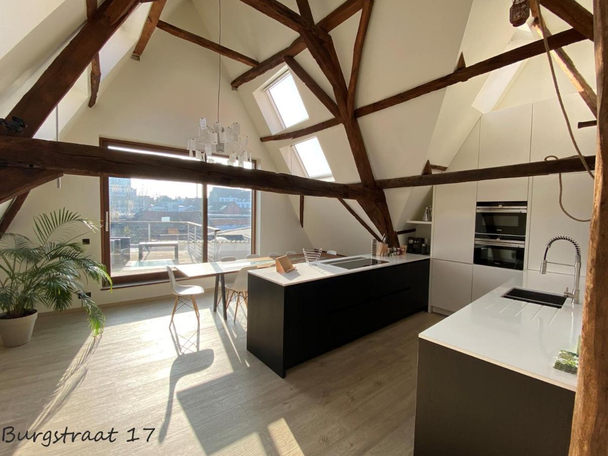 Burgstraat 17 Apartment In Exclusive Patrician House In Medieval Гент Екстериор снимка